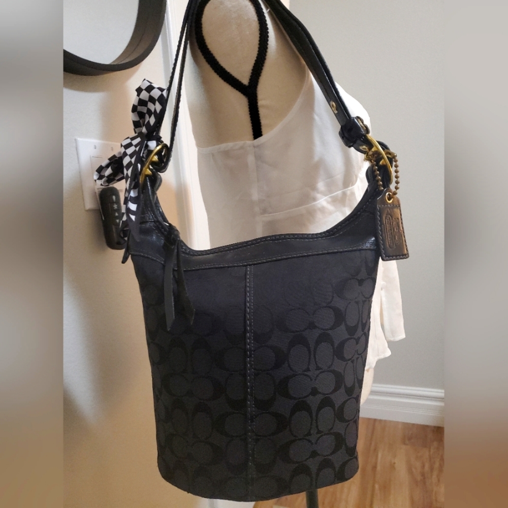 Coach Black Shoulder Bag